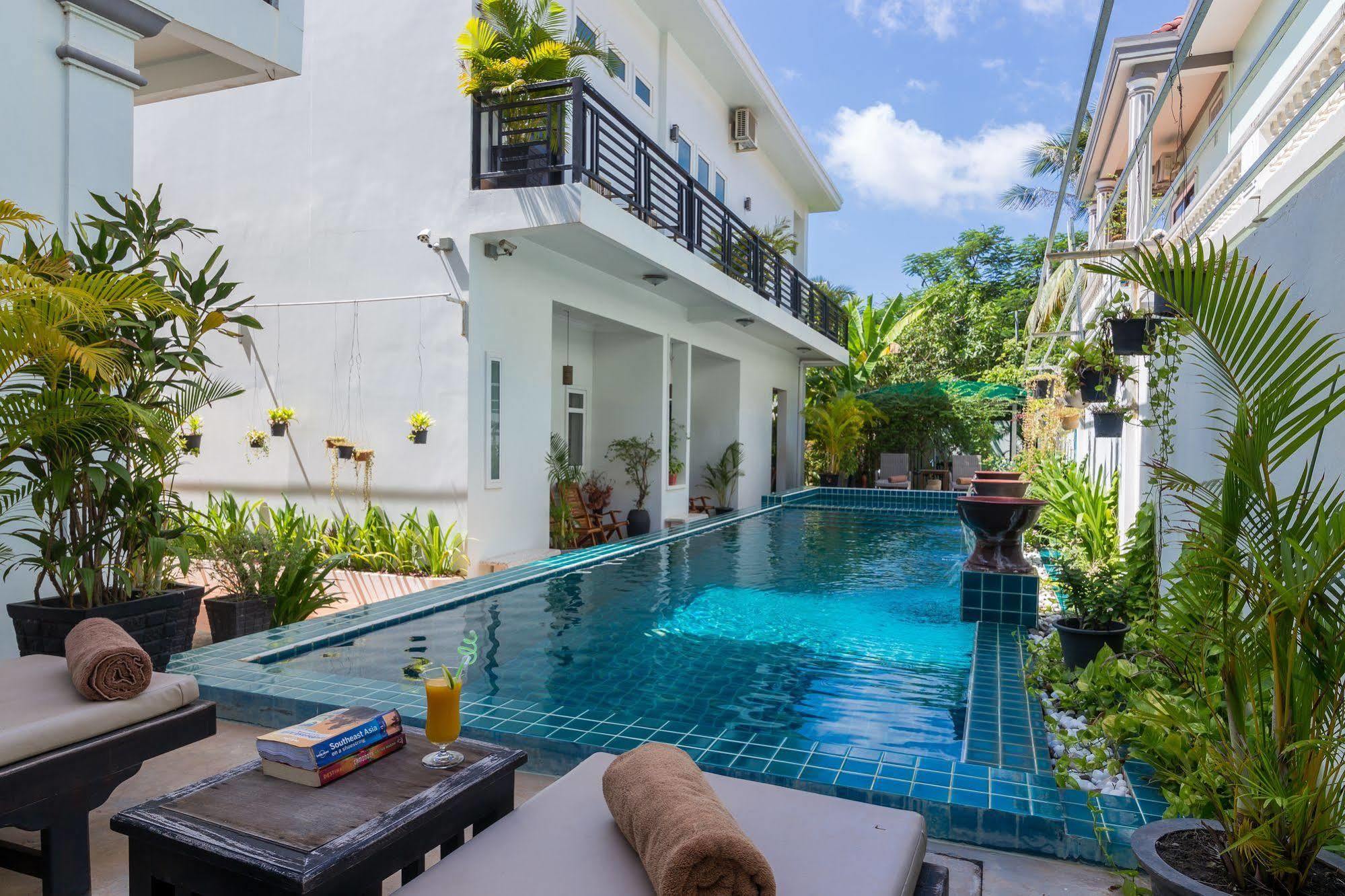 Ly Ann Boutique D'Angkor Hotel เสียมราฐ ภายนอก รูปภาพ